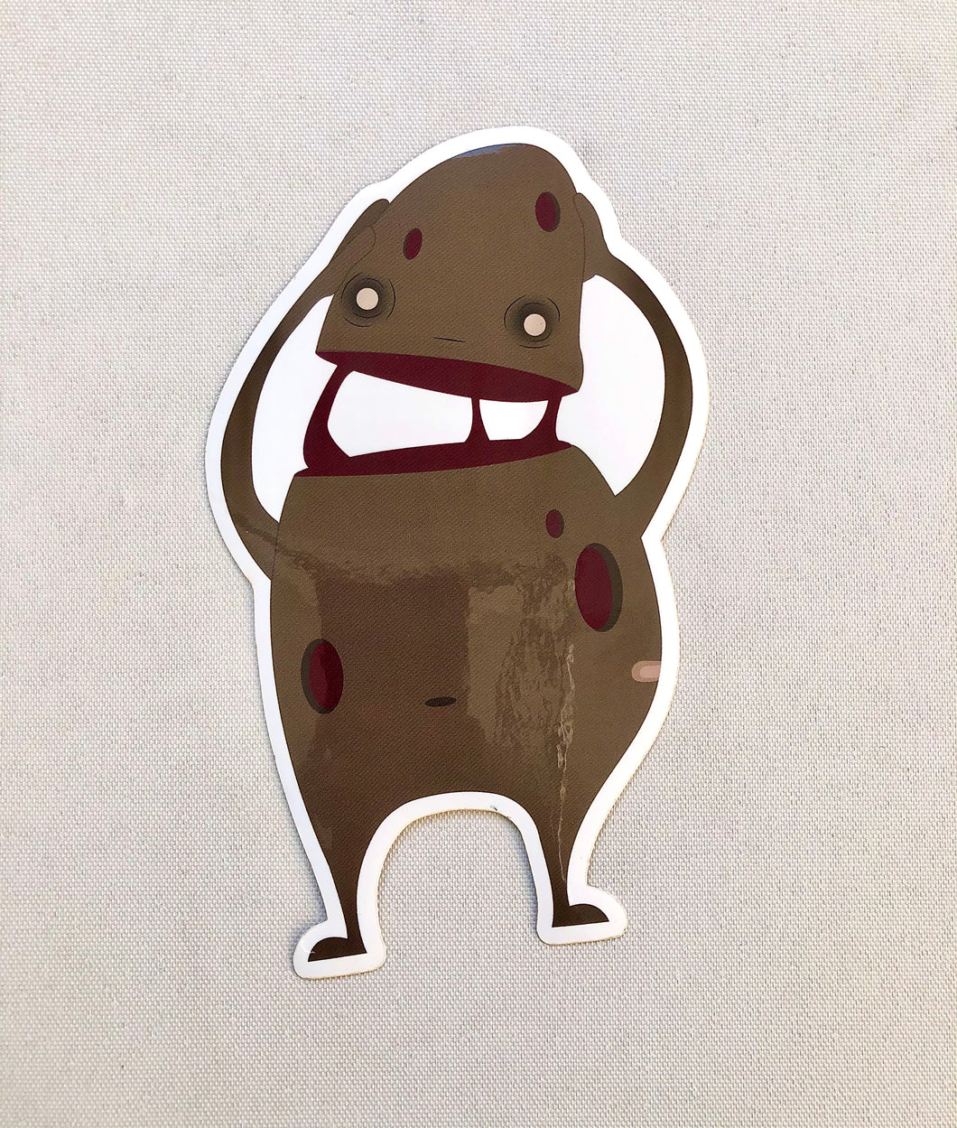 Cam Vinyl Die Cut Sticker