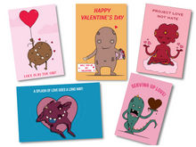 Load image into Gallery viewer, Little Feels 10 Pack Valentine&#39;s Day Cards
